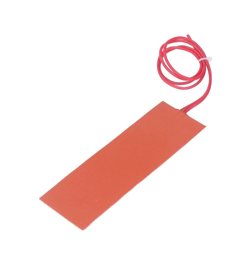 Fortunelane Endüstriyel Cihazlar İçin Esnek Silikon Isıtıcı Pad - 4 Adet, 12v 20w, Hızlı Isı Aktarımı, 200 C Isı Dayanımı