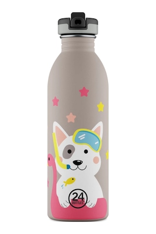 Kids Bottle Lucky Dog Paslanmaz Çelik Çocuk Su Matarası 500 Ml Renkli