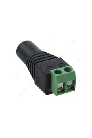 Cat5 Cat6 To Bnc Video Balun Power Güç Konnektör