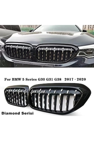 Bmw G30 5 Serisi Diamond Ön Panjur Izgara Böbrek 2017-2020 Arası