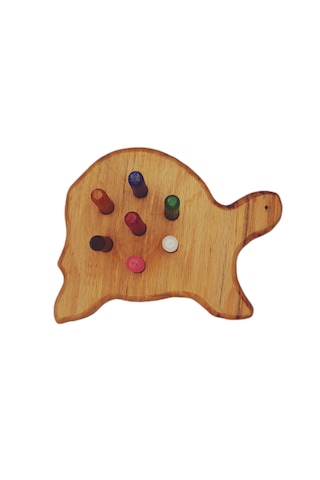 Çubuk Dizme Oyunu Ahşap Kaplumbağa