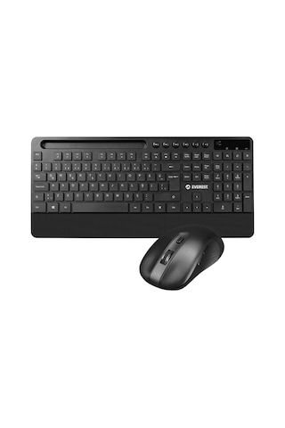 Everest KM-9676 Kablosuz Standart Klavye Mouse Set (İthalatçı Garantili)