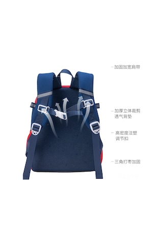 Yifomall Yeşil Büyük Burun Dinozor Desenli 1-6 Yaş Okul Çantası - Toksiksiz, Dayanıklı Ve Hafif Okul Çanta Çok Renkli