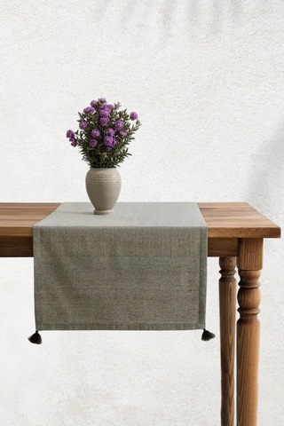 Selendi Runner Yeşil Masa Örtüsü