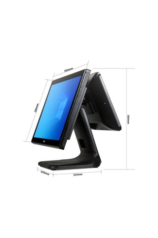 Tp-4950d 18.5" I5 5.nesil 128gb Nwme Ssd 8gb Ddr3 Ram 1366x768 Pos Pc + 13.2" Müşteri Ekranı