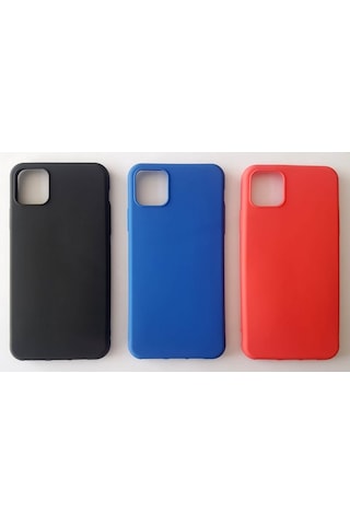 Apple Uyumlu iPhone 11 Pro Max Ruber Case Yumusak Slikon Kilif 456377309