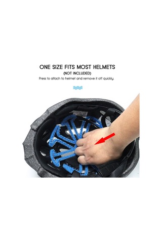 Geeroyoo Kask Silikon İç Döşemi - Kırmızı Renk, Yumuşak Ve Dayanıklı Malzeme, 123g Ağırlık Kırmızı