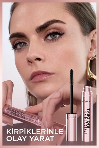 Maybelline New York Paradise Big Deal Maskara Siyah 2'li