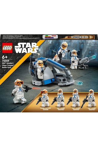 LEGO® Star Wars 75359 332. Ahsoka'nın Klon Trooper I Savaş Paketi 108 Parça