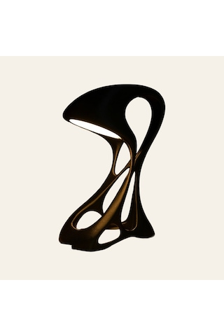 Modern Tasarım Masa Lambası Siyah