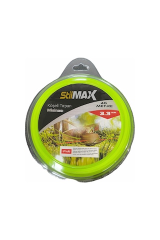 3.3 Mm 6 Köşeli Misina 46 Metre Altıgen Tırpan Misinası 3 Adet