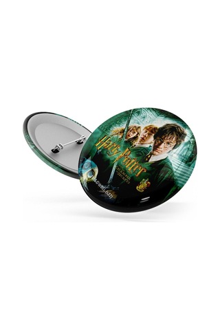 Bakgelal Harry Potter Lisanslı Rozetleri, Hogwarts Temalı Koleksiyonluk Metal Rozet, Harry Potter Hayranları İçin 9 Üç Çeyrek Koleksiyonu - Bgahpozet001 Çok Renkli