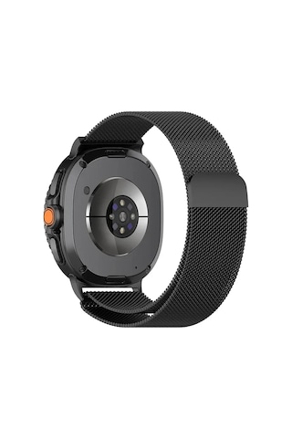 Samsung Galaxy Watch 8 40mm 44mm Uyumlu Manyetik Milanese Loop Metal Kordon