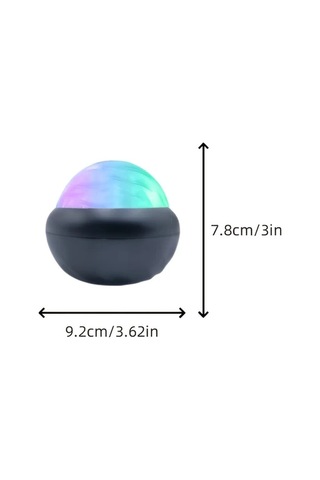 Honeybeeshop Siyah Aurora Borealis Yildizli Gokyuzu Projeksiyon 1 Bilgisayar Uzaktan Kumandali Led Gece Lambasi 7 Aydinlatma Etkisi