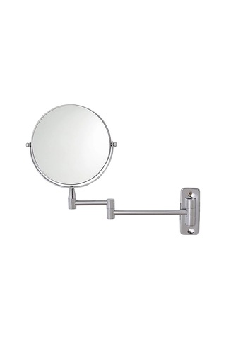 Makyaj Aynası Krom Duvar Aynası Çift Taraflı Büyüteçli MB024