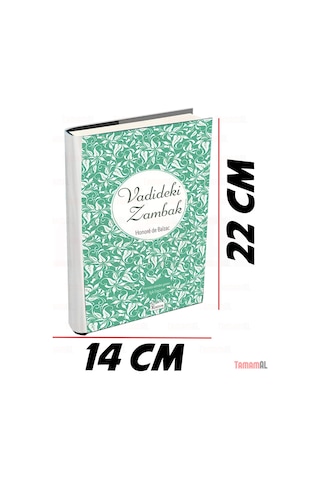 Vadideki Zambak / Balzac Lüx Kumaş Bez Ciltli Sert Kapak Klasikle