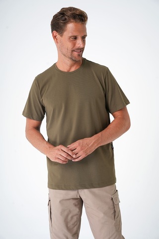 Mecanık Casual Neo Organic T-shirt Haki