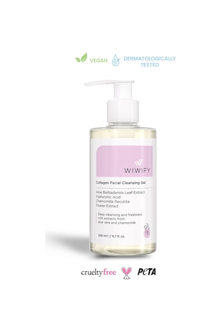 Wiwify Tazeleyici Aloe Vera ve Papatya Özlü Yüz Temizleme Jeli 200 ML