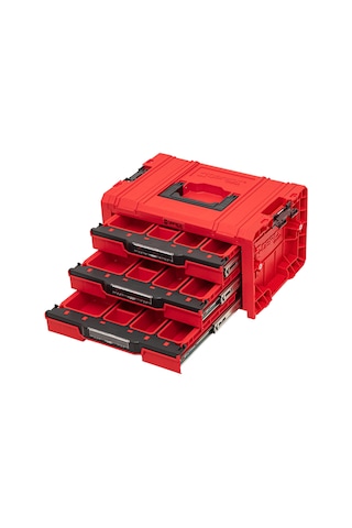 Qbrick System Pro Drawer 3 Toolbox 2.0 Expert Red Takım Çantası