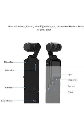 Djı Osmo Pocket 3/4 Silikon Koruma Kılıfı 1