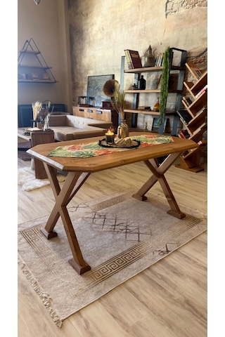 Ntconcept Arden Doğal Ahşap Yemek Masası 85x250