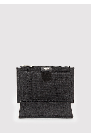 Mavi - M Logo Detaylı Denim Cüzdan 1913139-88035 Antrasit