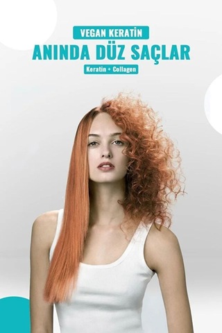 Vegan Saç Keratini - Collagen - Saç Düzleştirici