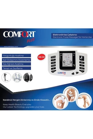 Dm-2100 Terlikli Elektronik Kas Çalıştırıcı Tens Terapi Cihazı