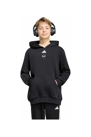 Adidas Çocuk Sweatshirt Adıdas Marvel Spıder-man Hooded Sweat Kg6130 Siyah
