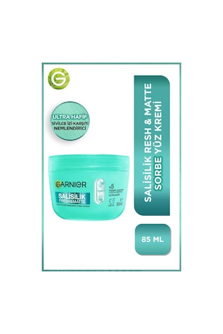 Salisilik Fresh & Matte Sivilce İzi Karşıtı Nemlendirici Sorbe Yüz Kremi 85 Ml, Vegan & Cruelty Free 3600542663342-11187