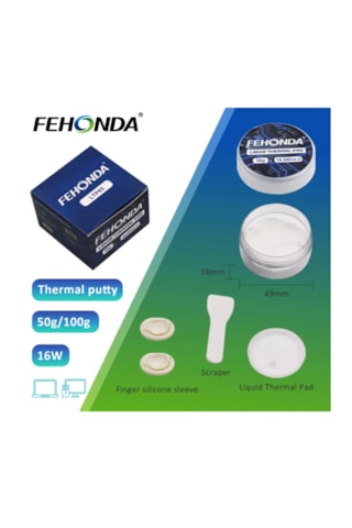 Fehonda Ltp65 100gr 16w/mk Likit Putty/termal Pad