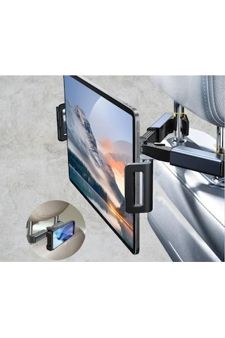 Koltuk Arkası Oto Tablet Telefon Tutucu Araba İçi Tablet Telefon Tutacağı Telefon Araç İçi Tutacak