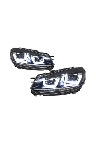 Vw Golf 6 İle Uyumlu 7 R Dızayn Far 2008-2013