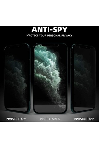 Xiaomi Poco C40 Uyumlu Privacy Hayalet Gizli Tam Kaplayan Ekran Koruyucu