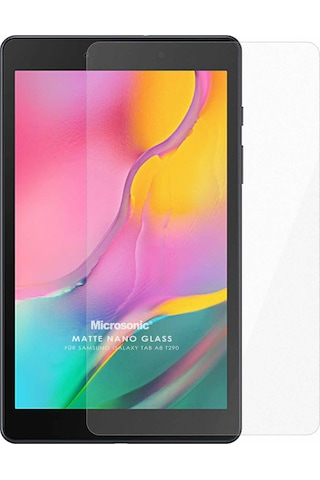 Microsonic Samsung Uyumlu Galaxy Tab A 8" 2019 T290 Matte Nano Glass Cam Ekran Koruyucu