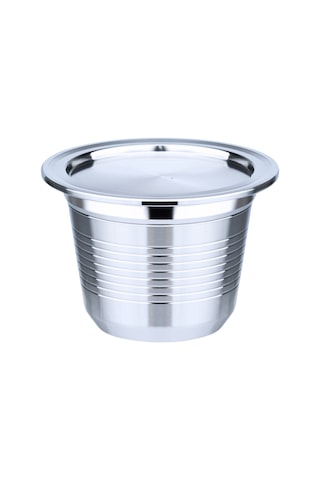 Xiyyadms Paslanmaz Çelik Yeniden Doldurulabilir Espresso Kapsülü - Nespresso Uyumlu, Bpa İçermez, Kahve Tazeliğini Korur