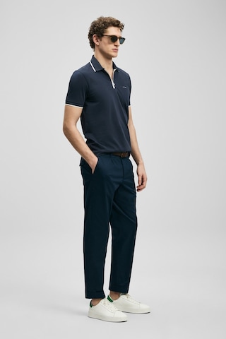 Lufian Chase Erkek Polo Yaka T-shirt 111040236 Lacivert