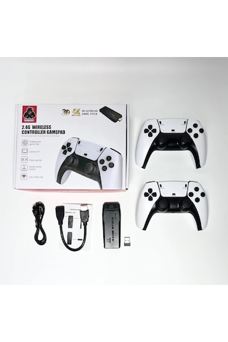Global Arcade M8Pro WNE1027 2024 4khd Emuelec Retro Game Stick 90 Lı Yıllar i Makinası Oyunları 20600 Oyunlu Konsol