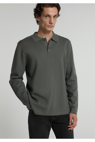Colin's Colins Regular Fit Polo Yaka Jakarlı Erkek Yeşil Kazak Cl1076234 Q1.v1 Grn
