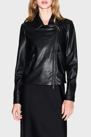 Armani Exchange Bayan Deri Ceket Xw001433 Af16618 Uc001 Siyah Siyah