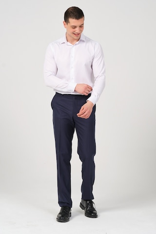 Erkek Regular Fit Kumaş Pantolon Mavi