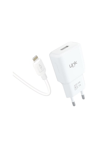 LinkTech T442e Strong Eco Şarj Aleti ve Lightning Kablo Set 2.1A