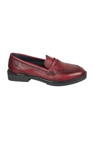 Dexter Tp9232-4 Kadın Loafer Ayakkabı Bordo