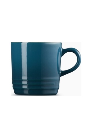 Le Creuset Seramik Cappuccino Kupası Lüks Ve Zarif Kupalar Koyu Turkuaz 11