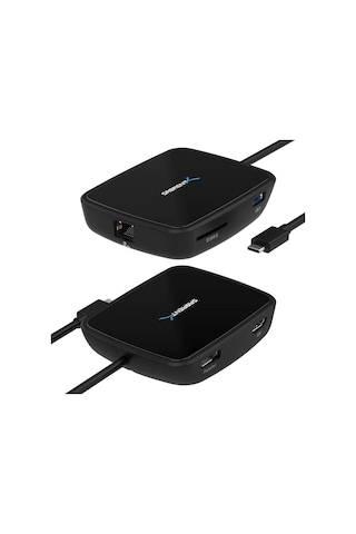 Sabrent Usb Tip C Bağlantı İstasyonu Ds-wspd Tb3 Dual Display Docking Station