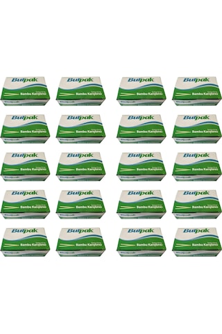 Burpak Tahta Ahşap Bambu Çay Kahve Karıştırıcı Çubuk Kaşık - 11 Cm. - 400 Adetlik 20 Paket