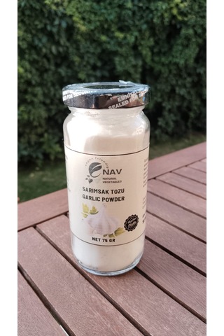 Nav Sarımsak Tozu Cam Şişe 75 G