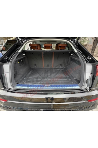 Audi Q8 2025- 3d Kokusuz Kauçuk Bagaj Havuzu