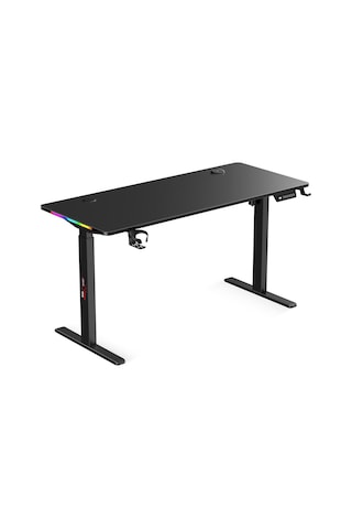 Xdrive Rüzgar Yükseklik Ayarlı Rgb Oyuncu & Çalışma Masası Siyah 140x60