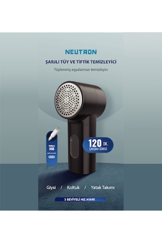 Neutron Ntl-lr-10s Şarjlı Tüy Ve Tiftik Temizleyici
